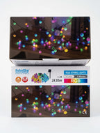 ExtraStar RGB String Lights 4 Colours 8 Modes Outdoor Solar Lighting 24.85M Weatherproof