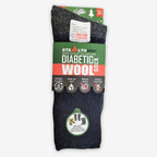 Diabetic Thick Wool Socks - 2 Pairs (StealthSox)