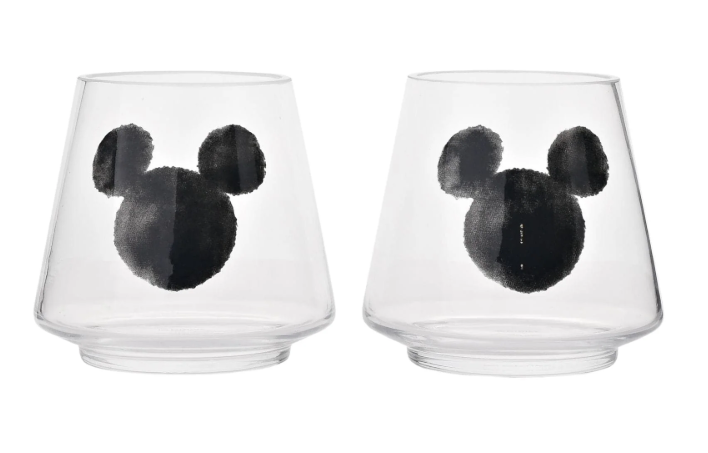 Disney - Mickey Mouse Glass Tealight Holders 2 Pack RRP £14.95 Our Price £4