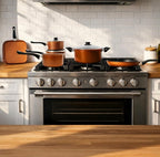 Carter & Clay 10 Piece Cookware Pots & Pans Starter Set