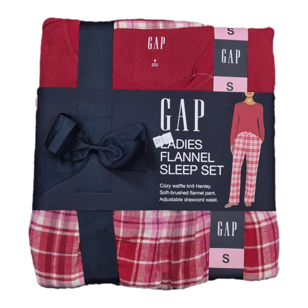GAP Women's Flannel Sleep Set RRP £45