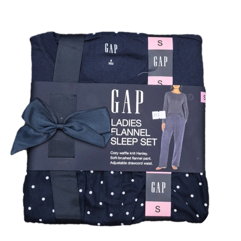 GAP Women's Flannel Sleep Set RRP £45