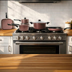 Carter & Clay 10 Piece Cookware Pots & Pans Starter Set