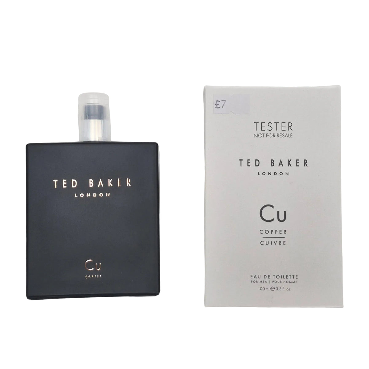 TED BAKER- Cu Copper 100ml tester (For men)