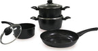 Carter & Clay 10 Piece Cookware Pots & Pans Starter Set