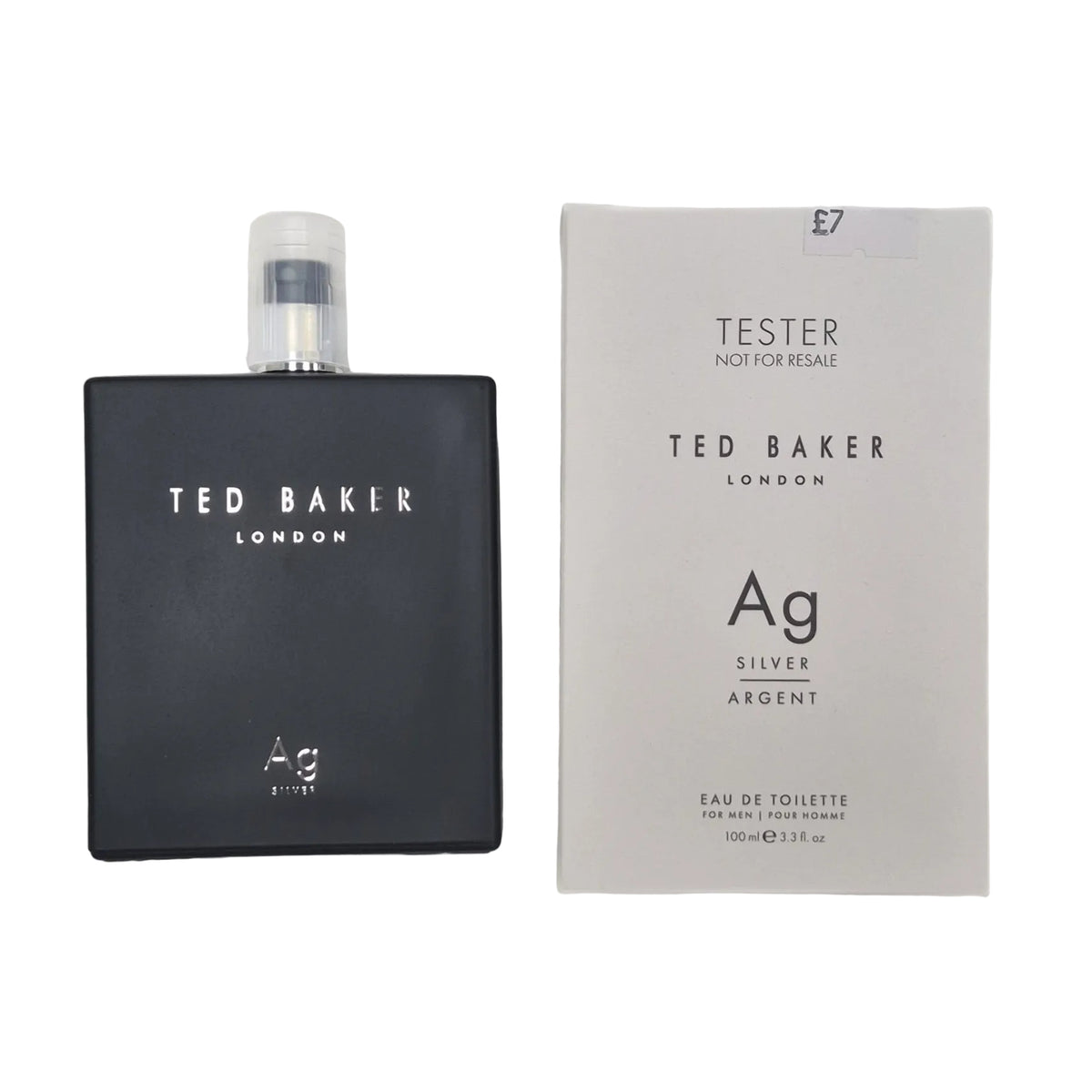 TED BAKER- Ag Silver 100ml tester (For men)