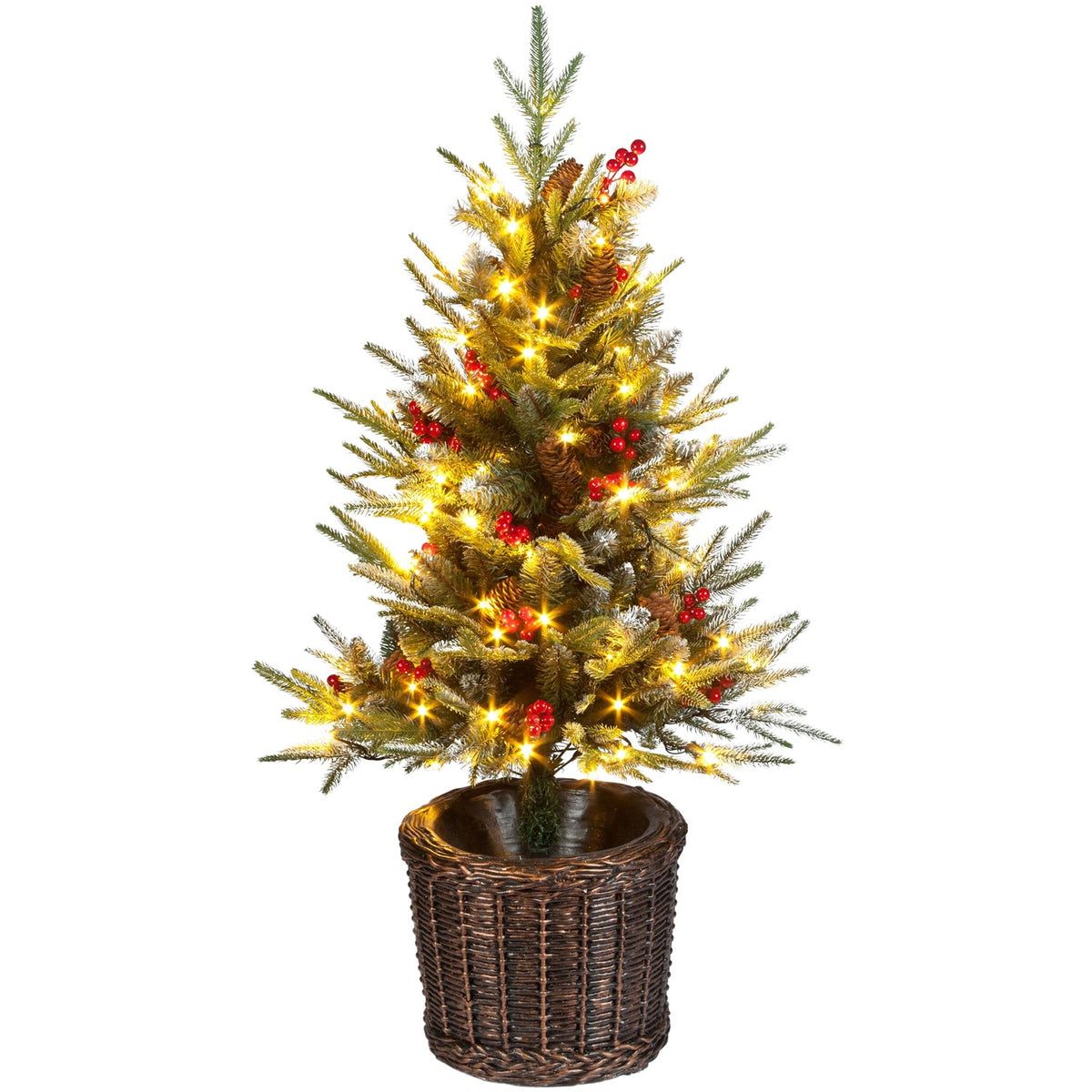 Ontario Spruce 1.2m Pre-lit Porch Tree