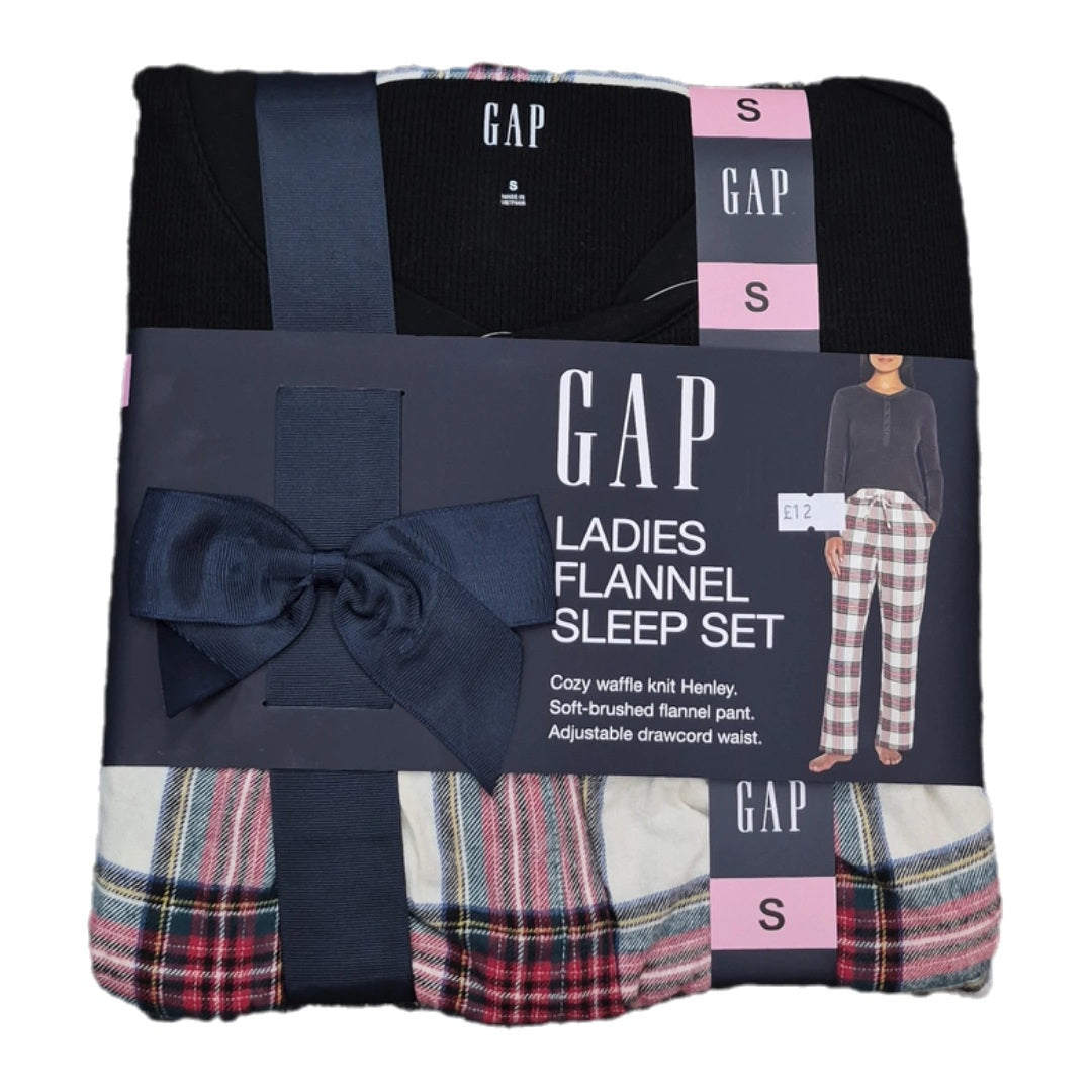 GAP Women's Flannel Sleep Set RRP £45
