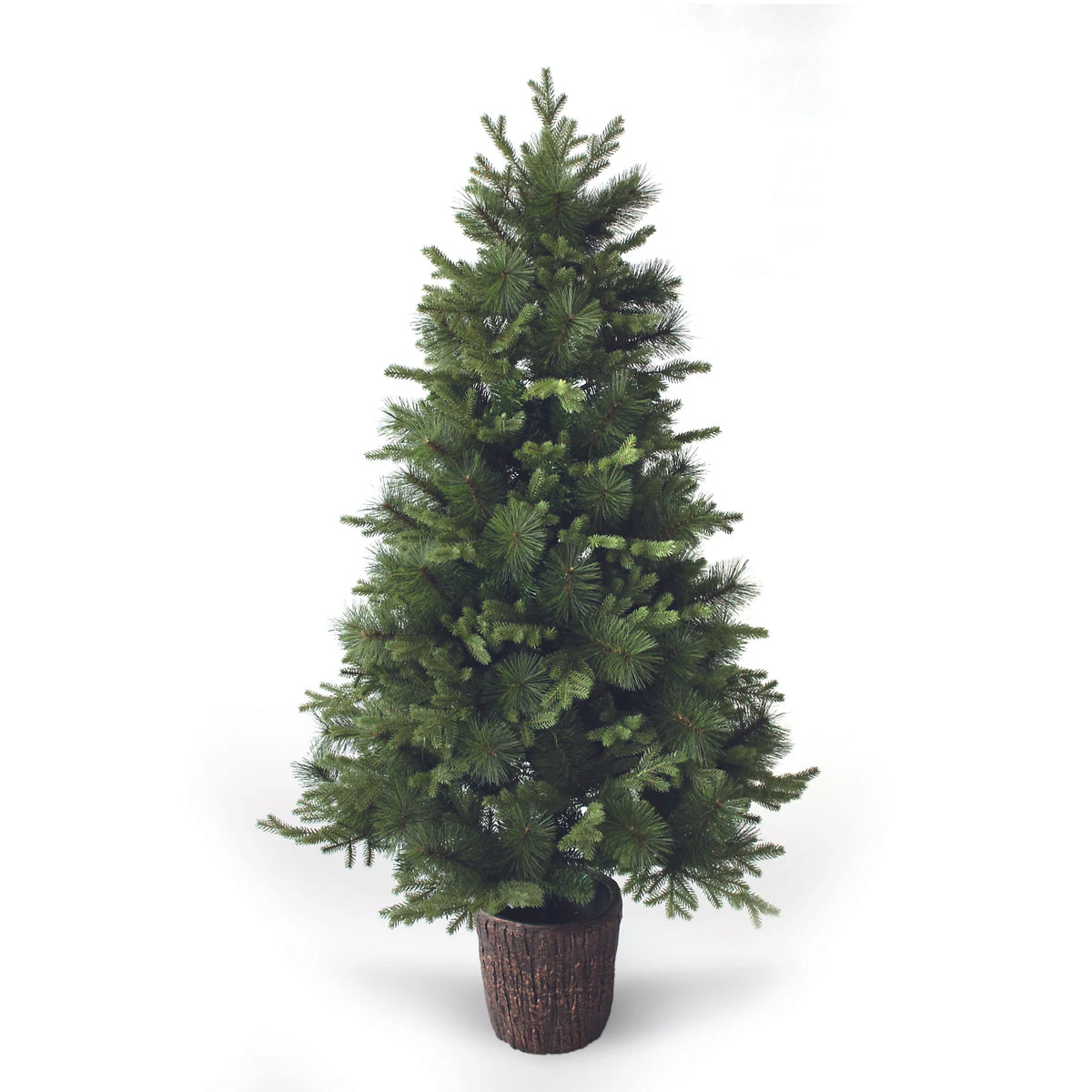 150cm Brone Spruce Potted Artificial Christmas Tree