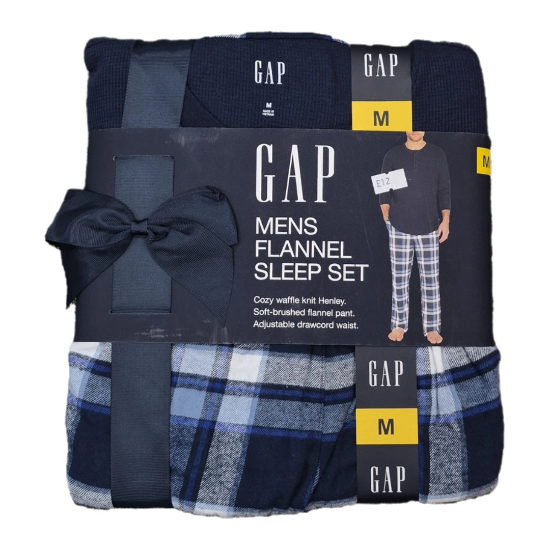 GAP Mens Flannel Sleep Set RRP £45