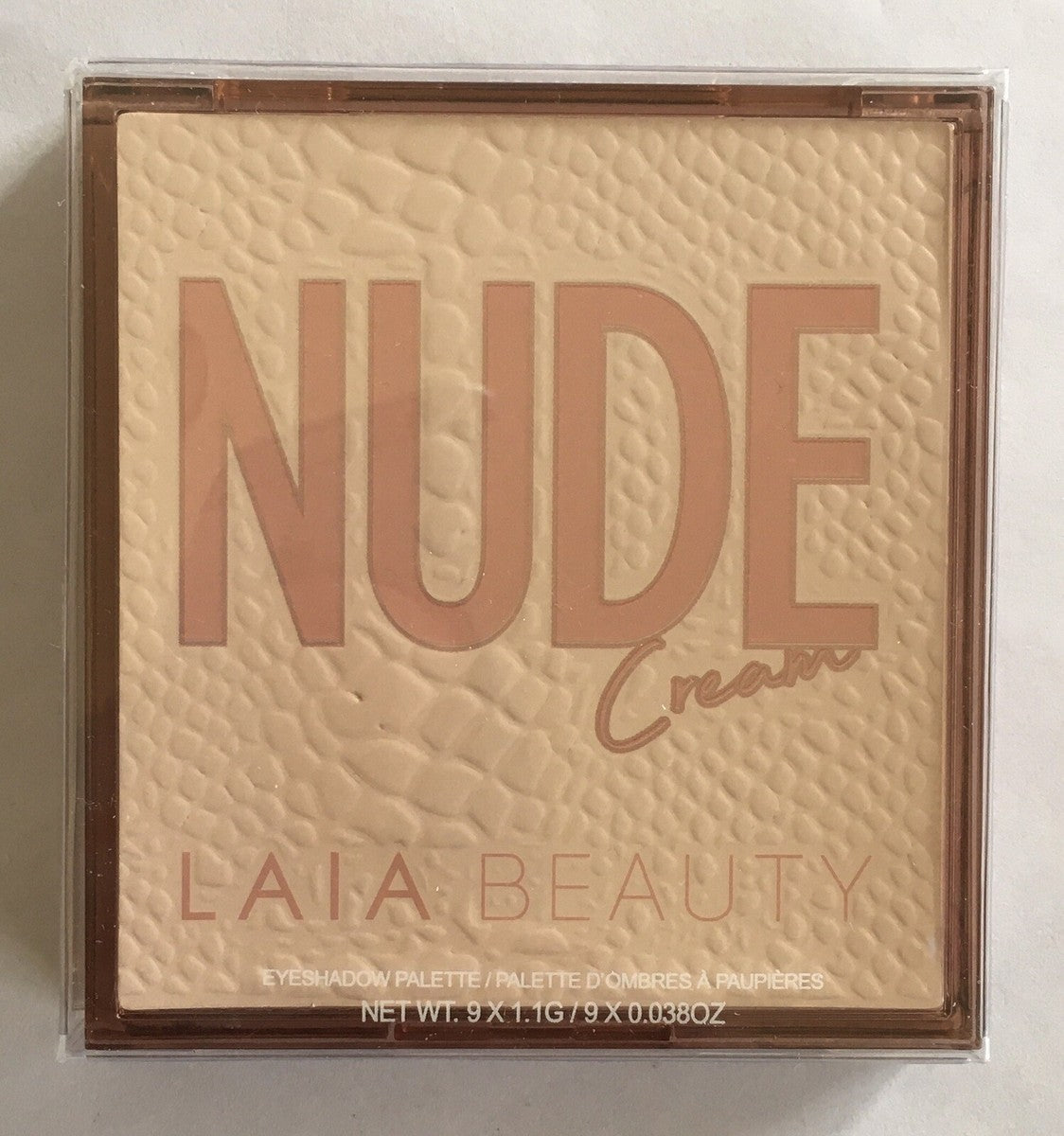 LAIA Beauty NUDE Eyeshadow Palette Collection RRP £29 Our Price £3 each