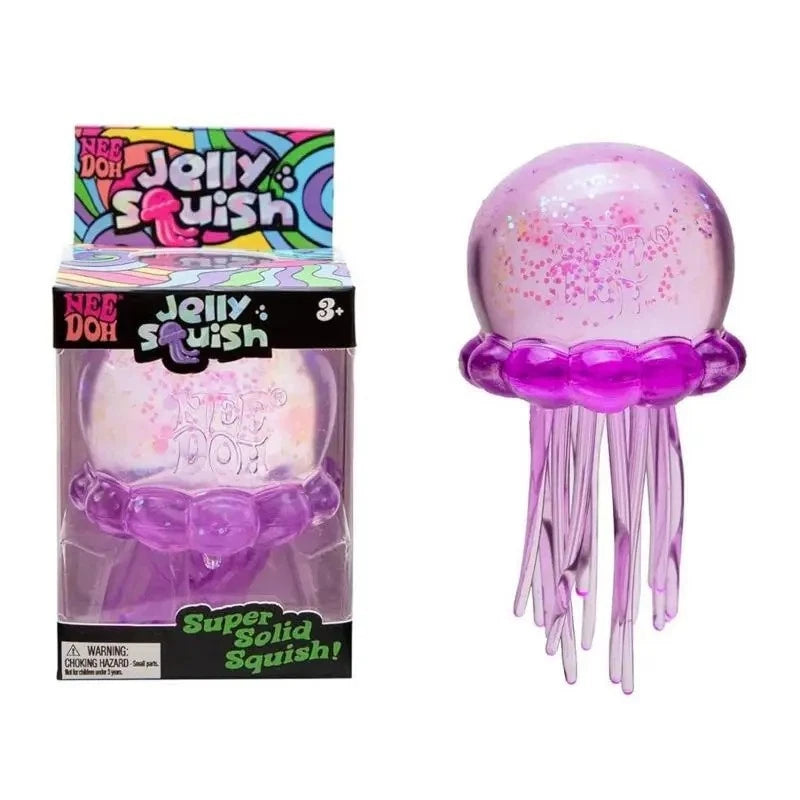 NeeDoh Jellyfish Jelly Squish (Large) (Colours may vary)
