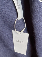 NAVY BLUE SCARF BY M&S