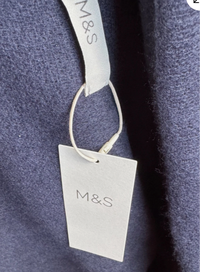 NAVY BLUE SCARF BY M&S