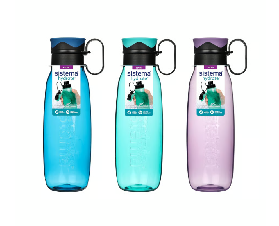 *TOP DEAL* Sistema 850 mL TRAVERSE BOTTLE 3 colours Green, Purple & Blue RRP £14 Our Price £4.95