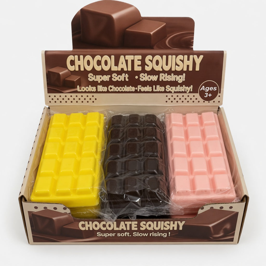 Chocolate Bar Squshy (3 Colours)