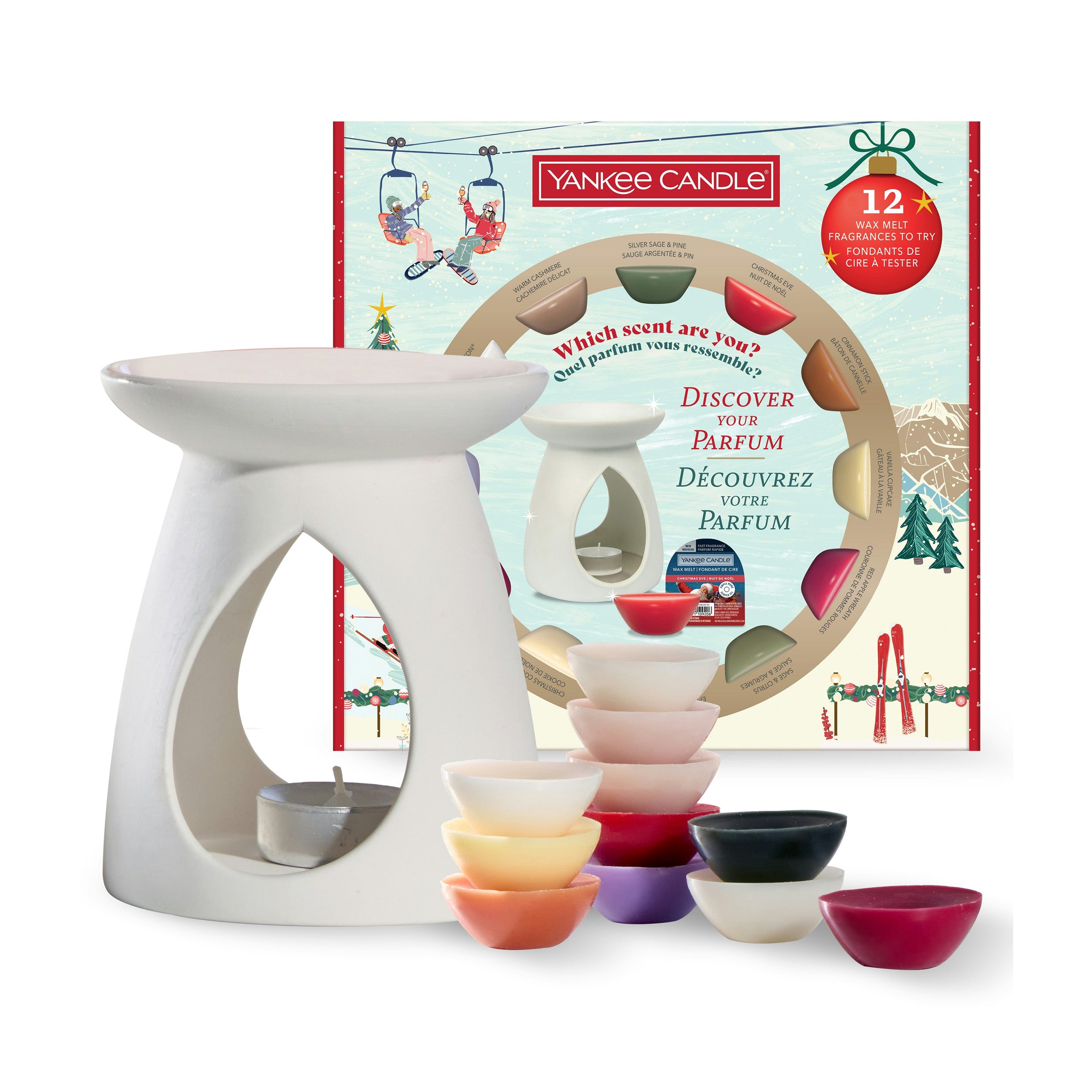 Yankee Candle - Christmas Wax Melt Discovery Gift Set RRP £36 Our Price £15
