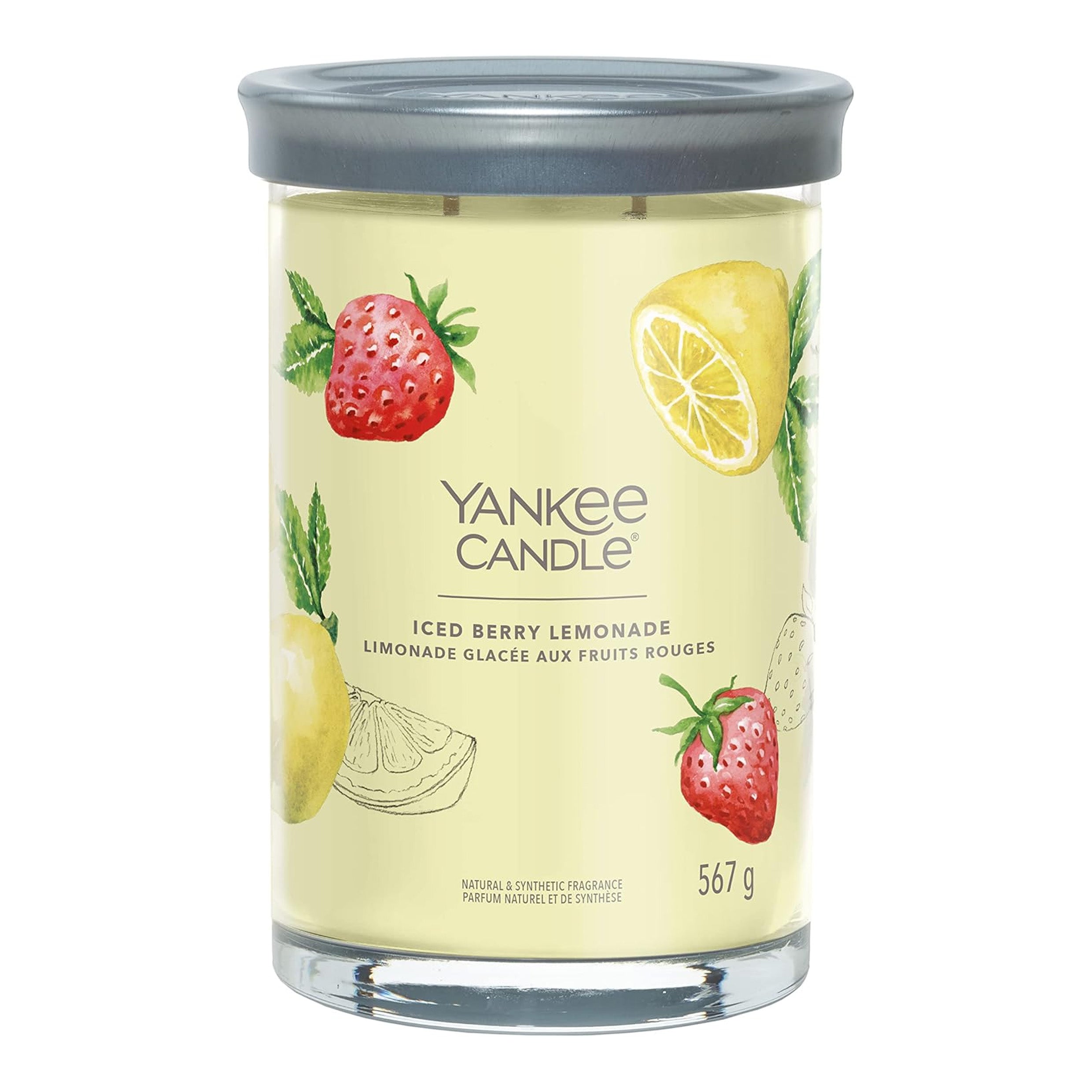 Yankee Candle - Iced Berry Lemonade 567g RRP £35 Our Price £18