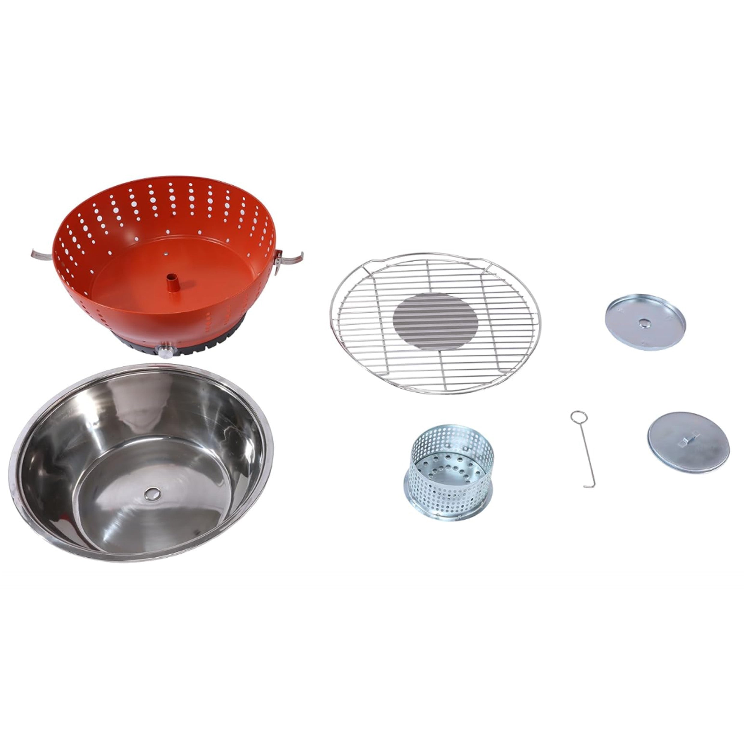 Yard Force Portable Charcoal BBQ With Built In Fan RRP £100 Our Price £24.99