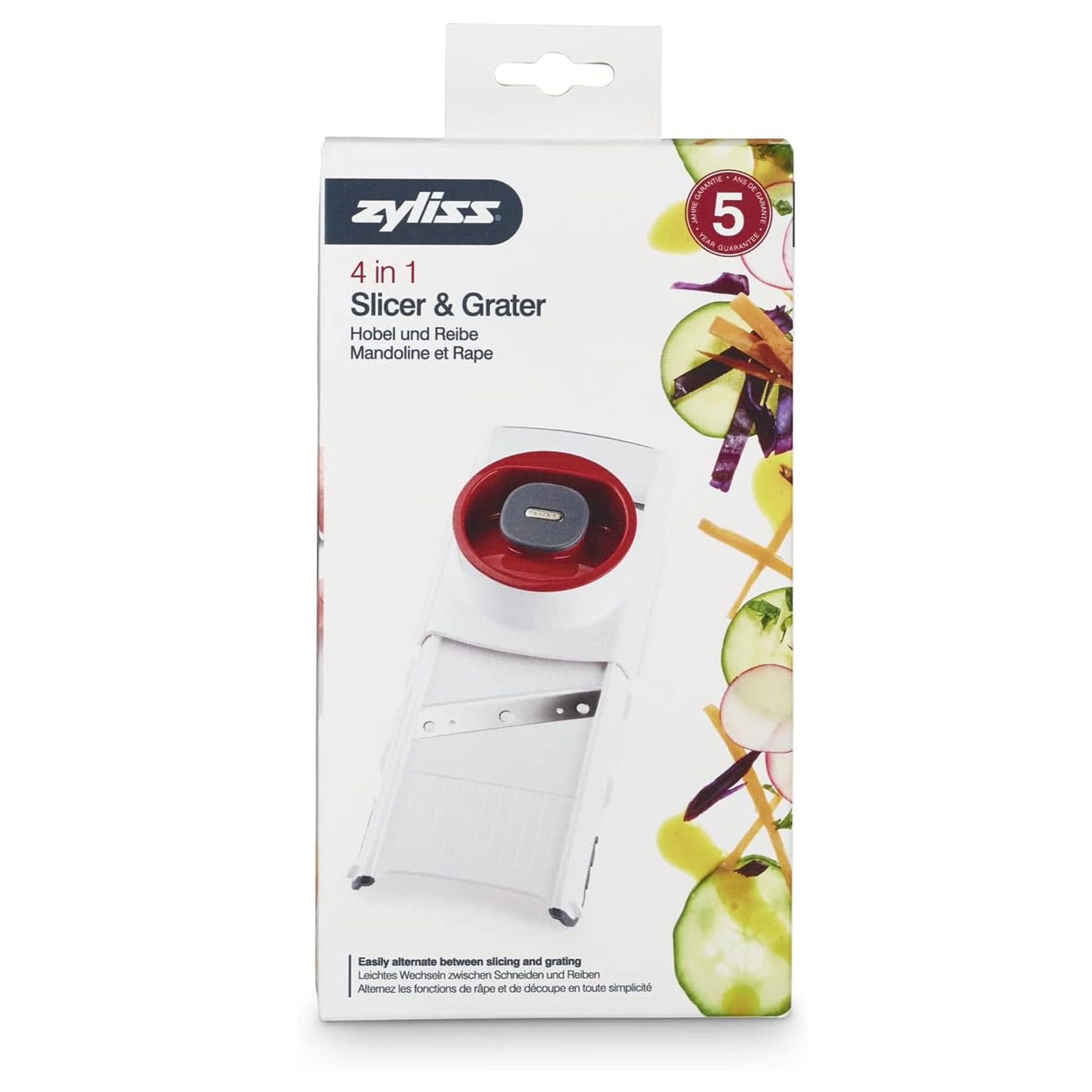 Zyliss - 4 in 1 Slicer & Grater RRP £39.95 Our Price £9.95