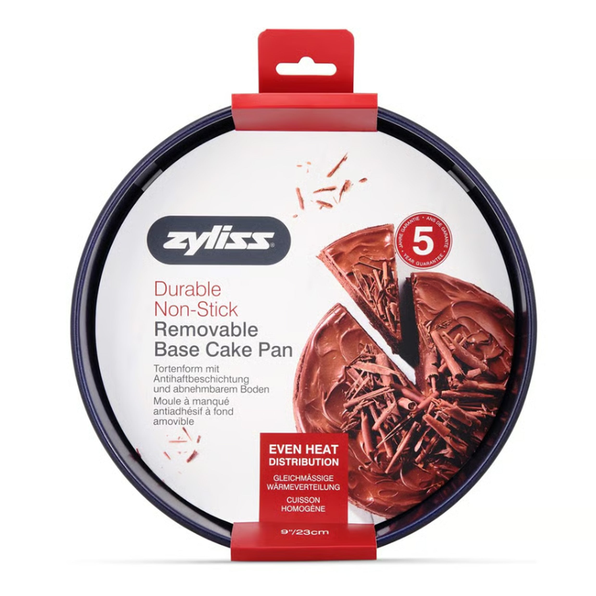 Zyliss - Durable Non-Stick Removable Base 9"/23cm Cake Pan RRP £18 Our Price £3