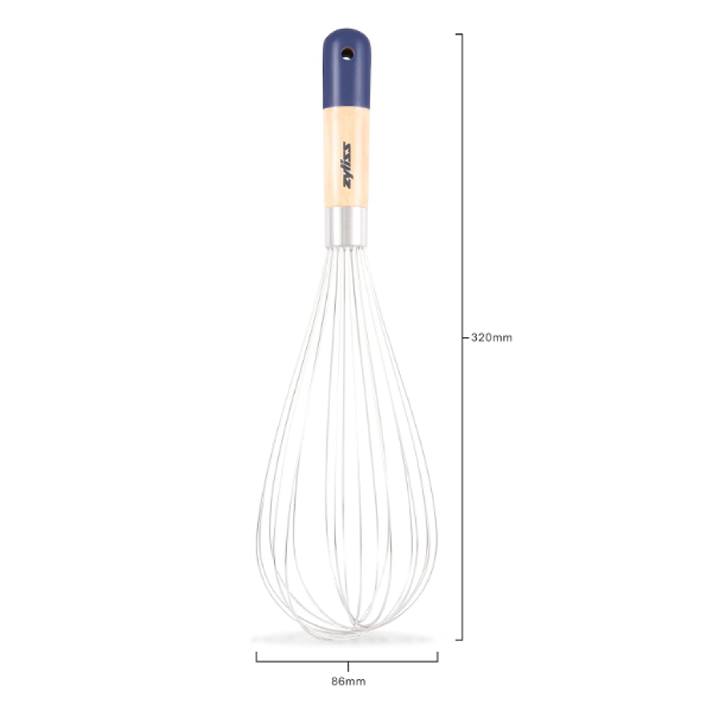 Zyliss - Beech Wood Balloon Whisk RRP £10 Our Price £3