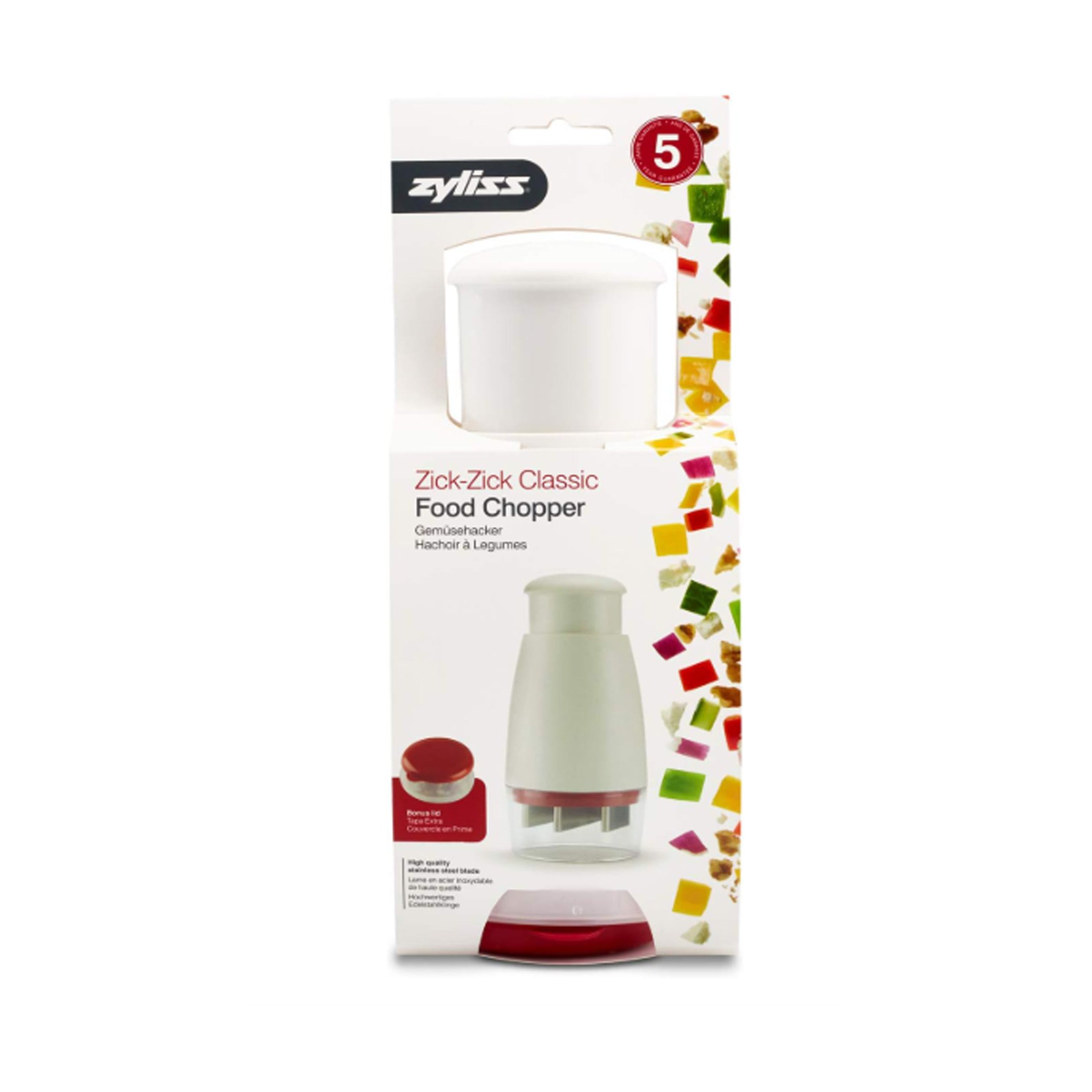 Zyliss - Zick Zick Classic Food Chopper RRP £15 Our Price £4
